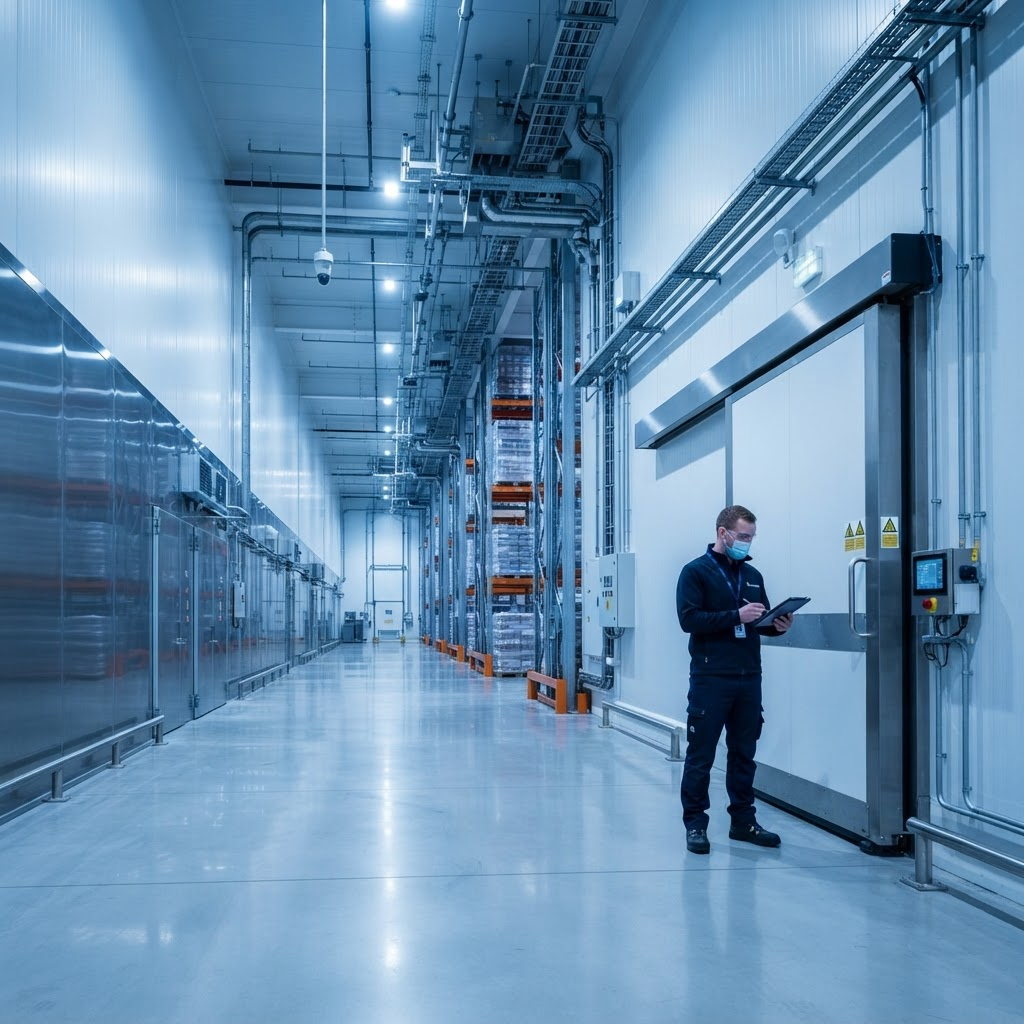 Instalación de cámara de refrigeración terminada por FRÍOS